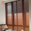 Store venitien bois sur mesure occultant moderne fenetre