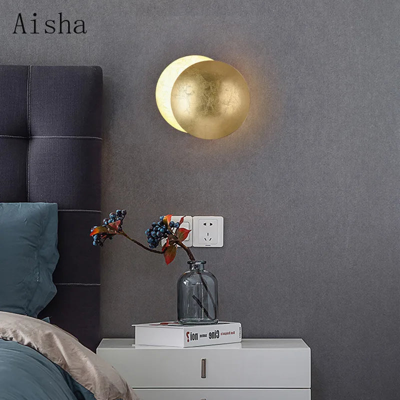 applique murale en forme de lune design nordique décor intérieur - vue 4 sur 10