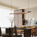 lustre minimaliste en métal avec 3 fils réglables pour bar