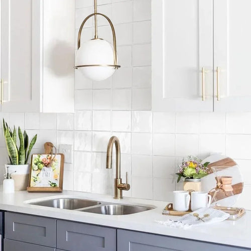 Nordic Globe Pendant Lamp Glass Ball Ceiling Suspension Hanging Light for Kitchen Island Dining Room - vue 3 sur 6