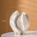 vase en céramique artisanat abstrait pour décoration florale