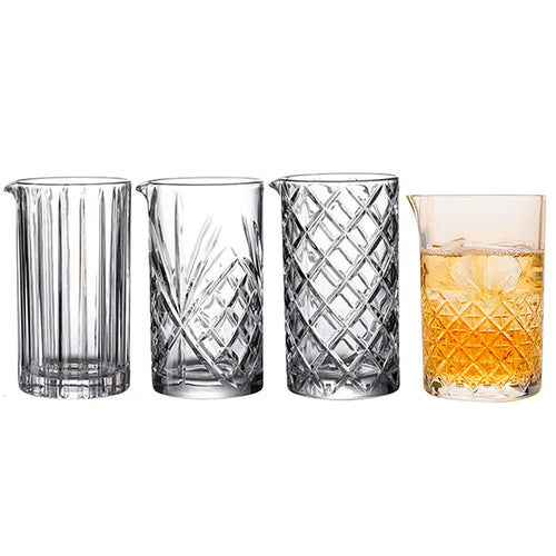 Verre cocktail clouté 700 ml style texturé
