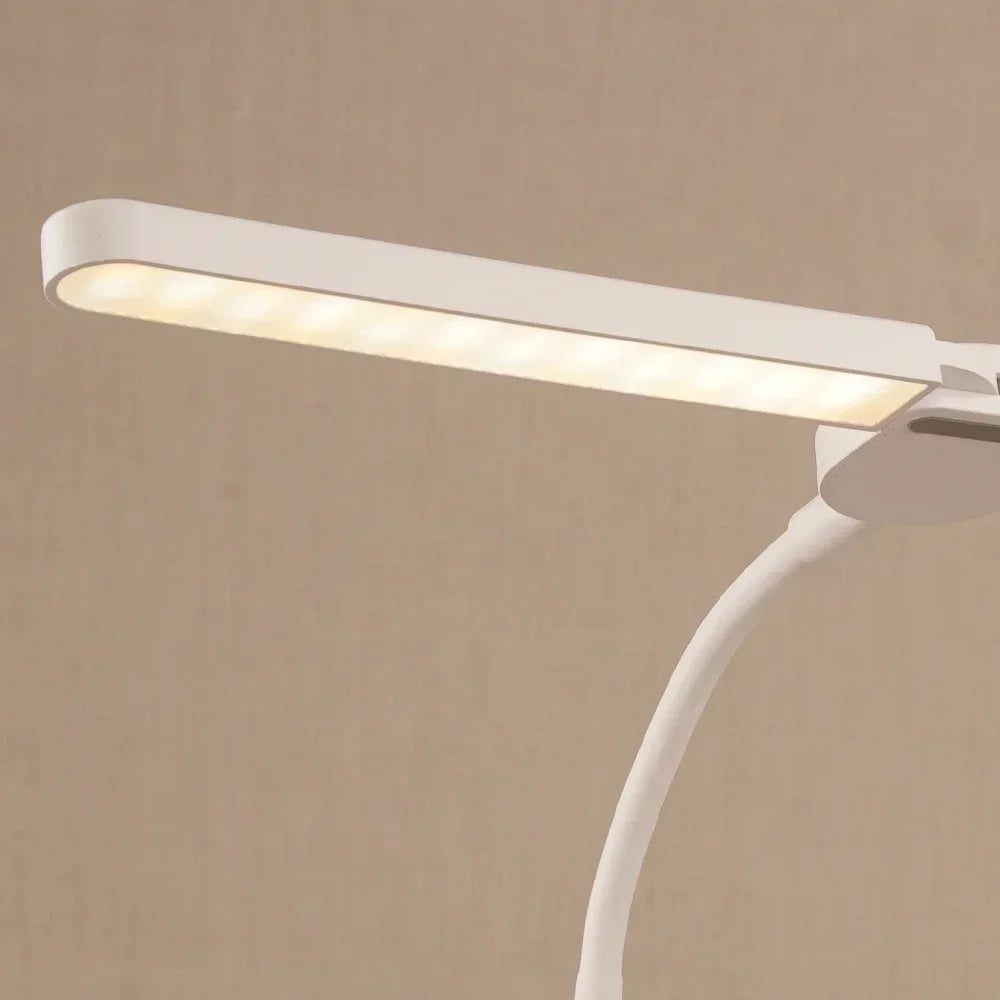 lampe de bureau tactile led pliable col de cygne protection des yeux - vue 7 sur 13