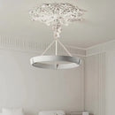 Aipaite Modern Faux Sculpture Round Chandelier is an indoor light fixture for living room, study and bedroom