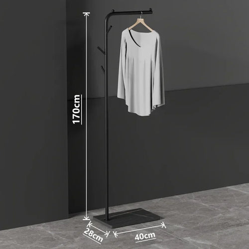 porte-vêtements nordique léger et moderne pour rangement élégant