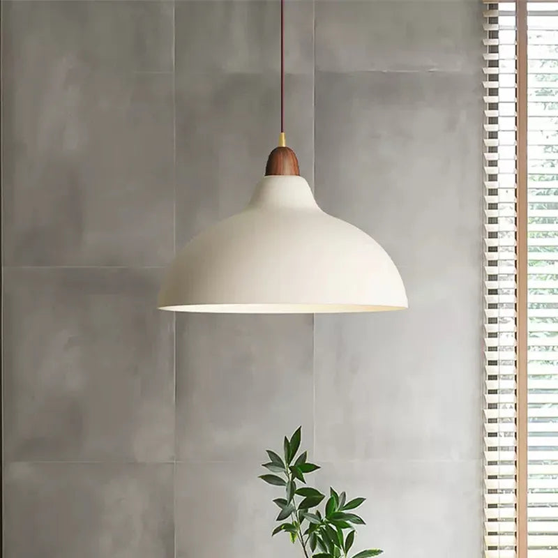 Suspension blanche E27 pour Table à manger chambre luminaires lampes suspendues noires modernes E27 LED lampe à main Loft - vue 6 sur 10