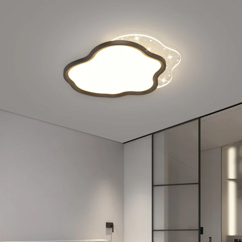 lustre nuage lumineux suspension décoration intérieure luminair