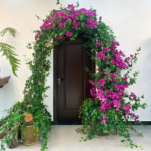 fleurs artificielles vignes prunes pour décoration fête et festival - vue 3 sur 8