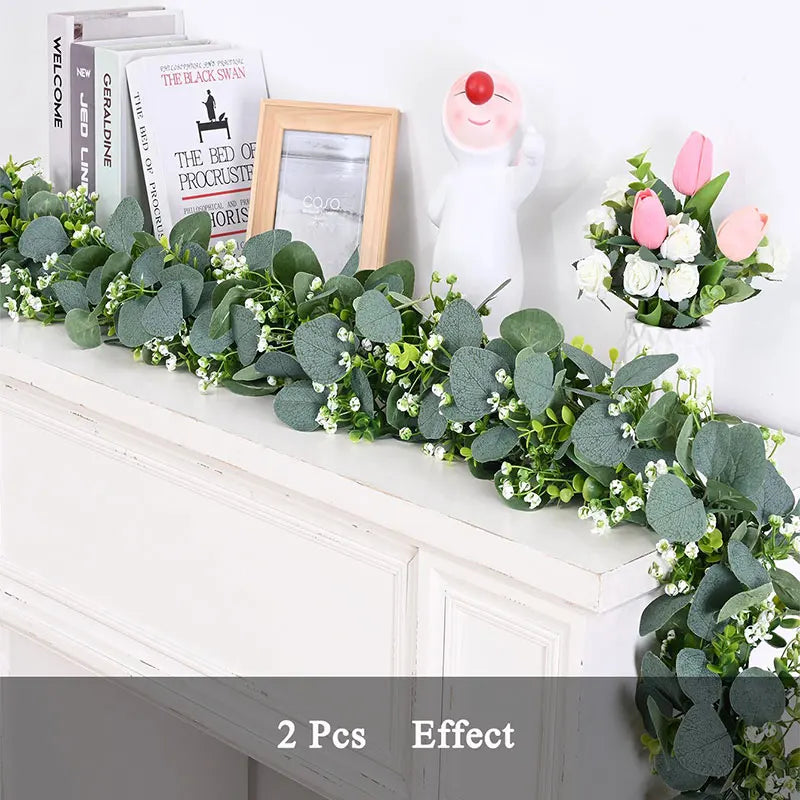 plantes suspendues d'eucalyptus pour décoration de mariage et jardin - vue 4 sur 6