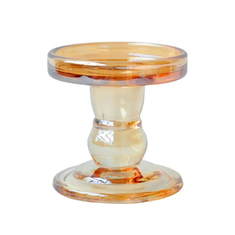 bougeoir en verre pour bougie chauffe-plat décoratif outdoor - vue 14 sur 24