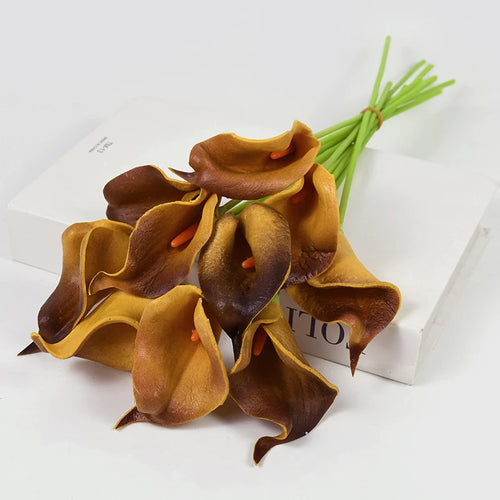 lot de fleurs artificielles lys calla pour mariage et décoration - vue 17 sur 17