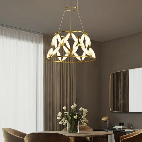 lustre nordique moderne lampe led créative pour décoration intérieure - vue 3 sur 13