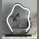 Vanity Mirror with Lights, Bathroom Mirror with Dimmable 3 Modes, 360 ° Rotary Touch Screen Control, Suable for Bedroom