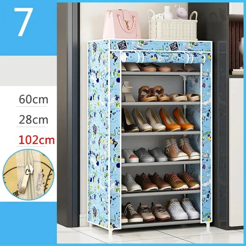 organisateur de rangement pour chaussures en plastique 120 paires luxe 2023 - vue 28 sur 28