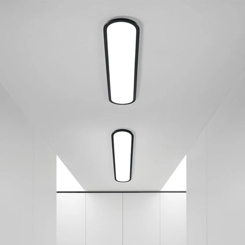 lustre led moderne simple restaurant nordique rectangulaire créatif - vue 6 sur 22
