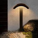 Waterproof outdoor LED lamp with decorative motion sensor
