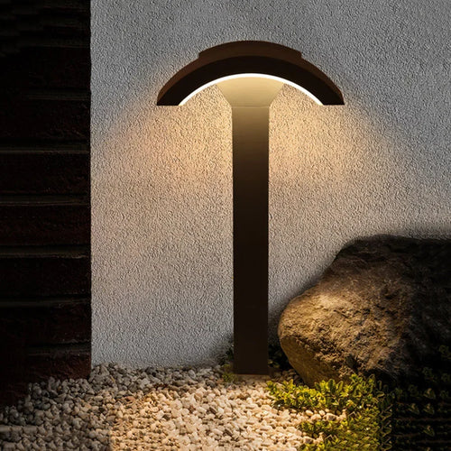 Waterproof outdoor LED lamp with decorative motion sensor - vue 7 sur 6
