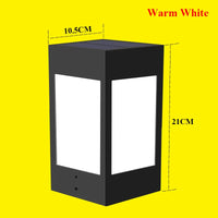 lanterne solaire colonne décorative pour jardin et extérieur