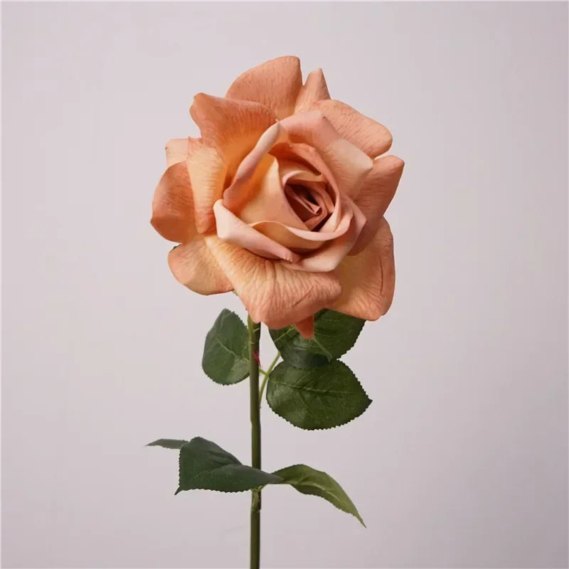 High quality artificial rose branch realistic floral decoration - vue 9 sur 10
