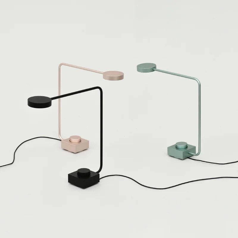 Lampe de bureau de lecture nordique postmoderne minimaliste