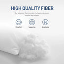 Peter Khanun 5 Star Hotel Bed Pillows for Sleeping Microfiber Pillow Neck Spine Protection Slow Rebound 100% Cotton Cover,1 Pcs