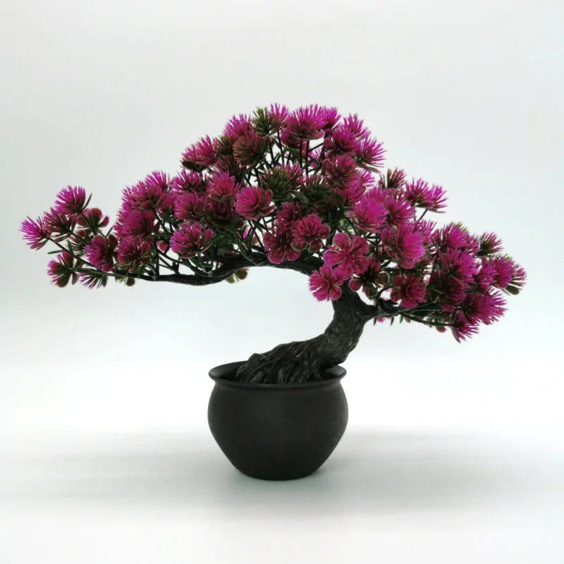 plantes artificielles bonsaï en pot décoratives pour intérieur et jardin - vue 2 sur 6