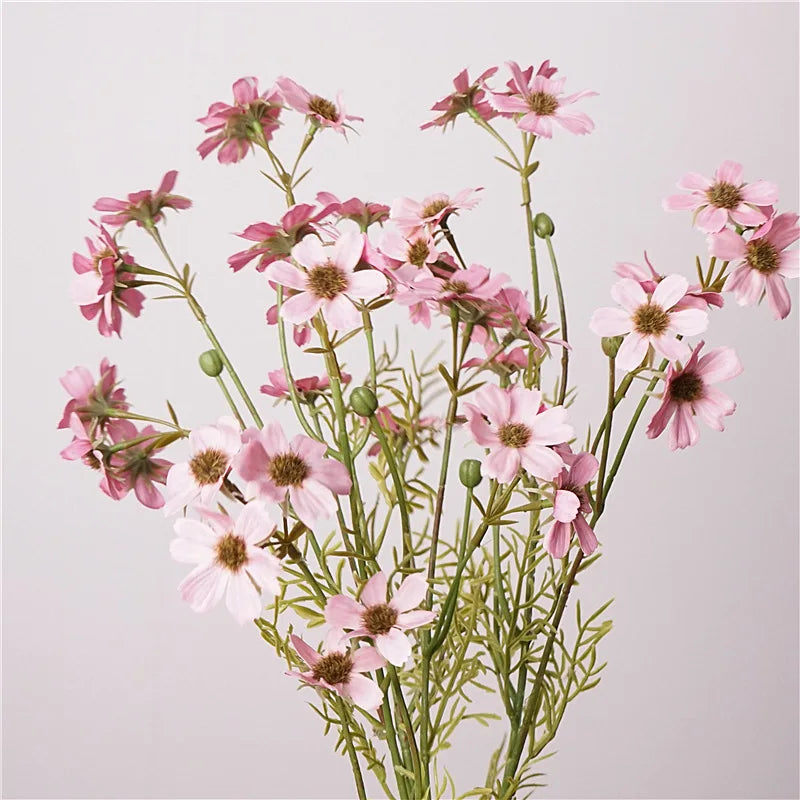 chrysanthème d'automne fleurs artificielles pour décoration florale - vue 3 sur 6