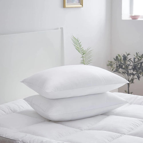 Peter Khanun 5 Star Hotel Bed Pillows for Sleeping Microfiber Pillow Neck Spine Protection Slow Rebound 100% Cotton Cover,1 Pcs - vue 3 sur 7