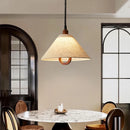 Minimalist retro hemp rope chandelier for medieval-style interiors