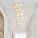 plafonnier nordique long décoratif moderne étoile prunier
