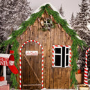 Realistic pine garland for Christmas decor and DIY