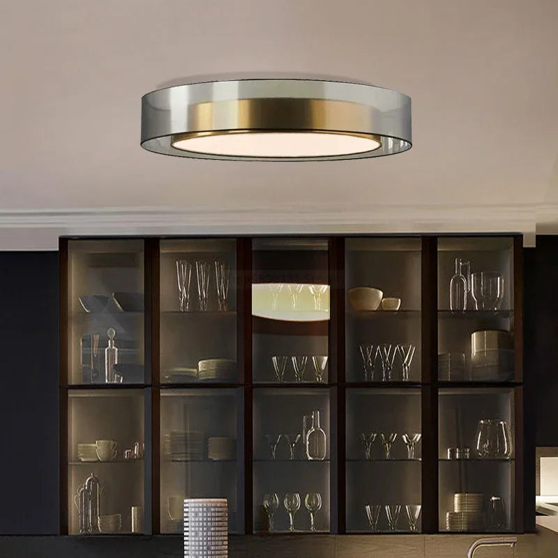 suspension led de luxe nordique simple pour bar restaurant - vue 6 sur 8