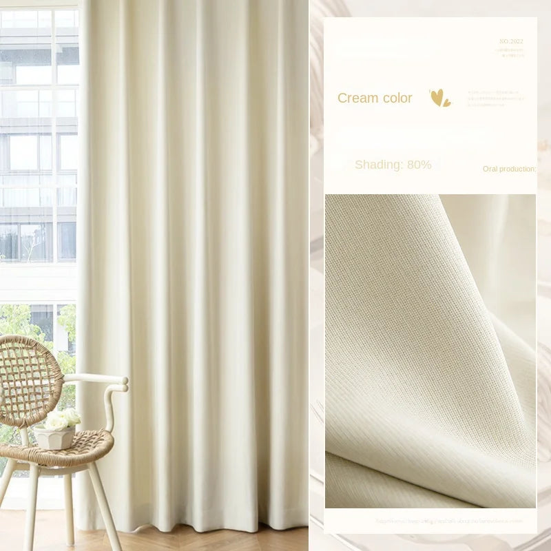 Rideau occultant plissé style moderne pour salon chambre - vue 8 sur 16