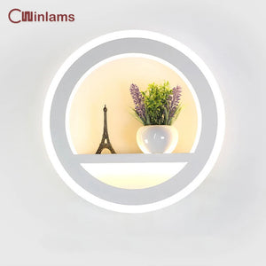 Modern nordic style creative LED wall lamp