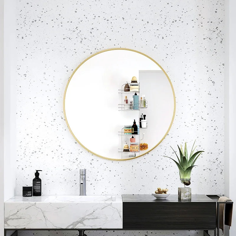 miroirs décoratifs artisanaux nordiques pour salle de bain et chambre - vue 7 sur 10