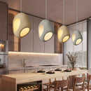 Modern minimalist LED chandelier for decorative indoor lighting
