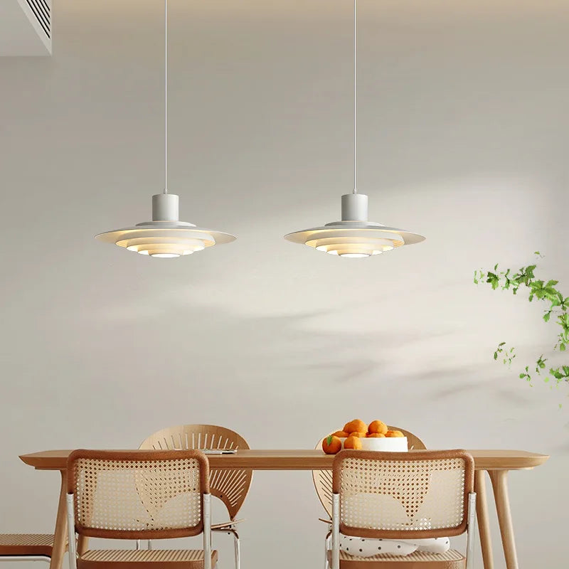 lustre suspension design danois parapluie loui led paulsen