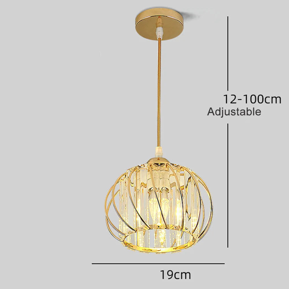 Simple Nordic glass chandelier, modern LED lights for living room, study, hallway, hallway, flat lamps, interior lighting - vue 7 sur 7