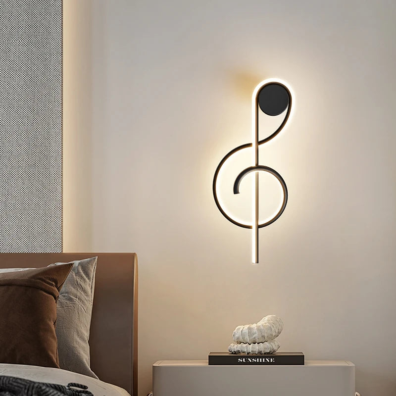 applique murale led décorative idéale pour fond de télévision