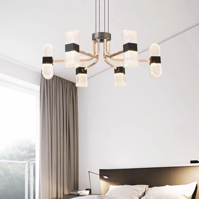 lustre décoratif éclairage intérieur lampes suspendues fantaisie