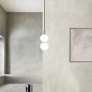 suspension en verre design pour décoration moderne et élégante