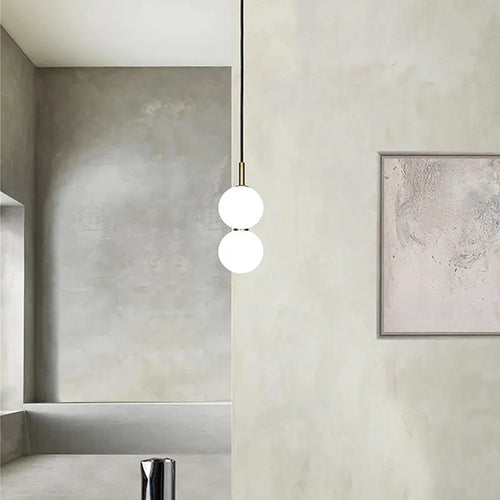 suspension en verre design pour décoration moderne et élégante - vue 4 sur 15