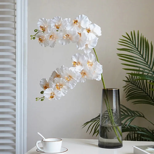 branche d'orchidée artificielle luxe pour décoration et cadeau - vue 3 sur 11