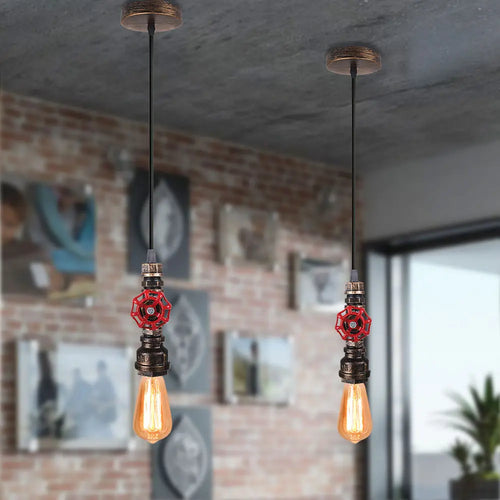 suspension rétro industrielle pour un éclairage vintage élégant - vue 5 sur 25