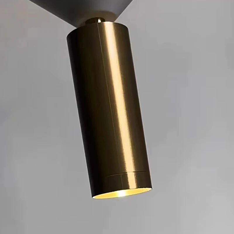 lustre en métal 	 style 3000k avec fil réglable - vue 7 sur 14