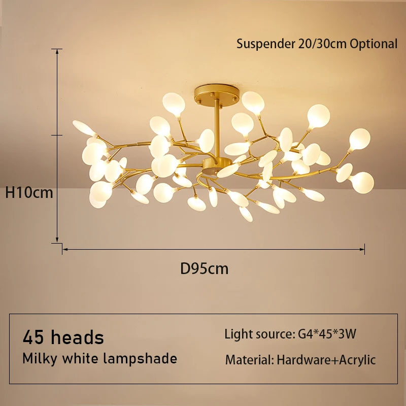 lustre moderne simple design créatif pour décoration intérieure - vue 7 sur 20