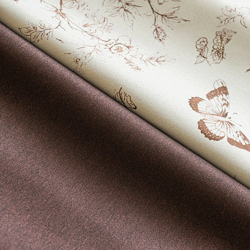 Rideau occultant papillons décoratif pour chambre enfant