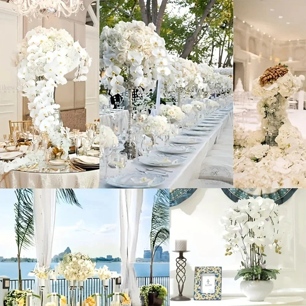 branches de fleurs artificielles orchidées pour décoration et événements - vue 3 sur 11