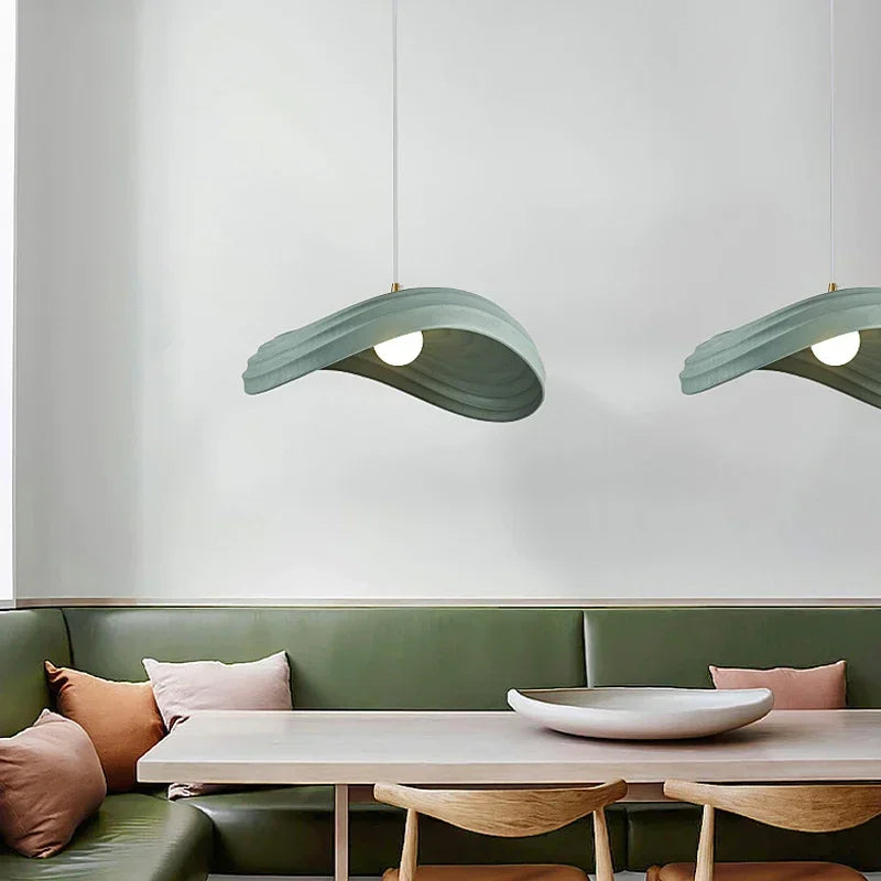 lustre wabi sabi éclairage décoratif pour intérieur moderne - vue 4 sur 18