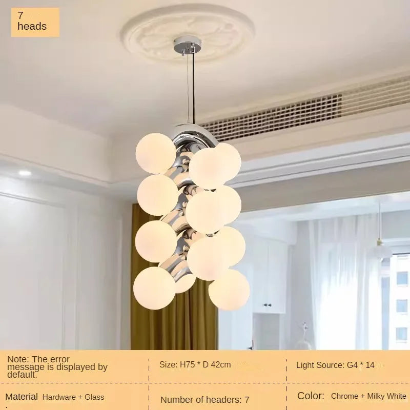 Creative minimalist retro chandelier for modern decor - vue 14 sur 14